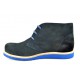 Blue sole ankle boot