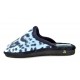 Blue Leopard Slipper D'ESPINOSA