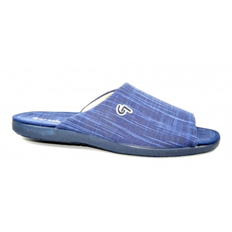 Open slipper striped GARZON