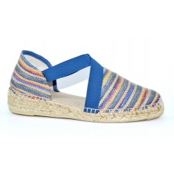 Espadrille jute sack stripes TONI PONS