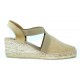 Espadrille jute croix élastique TONI PONS