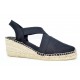 Espadrille jute croix élastique TONI PONS