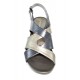 Shoe sandal straps cross GIORDA