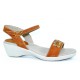 Sandal shiny shoe strip GIORDA