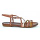 Bronze shoe sandal straps Porronet