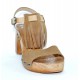 Suede sandal shoe Porronet