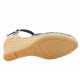 Espadrille jute serpent TONI PONS