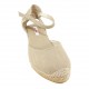 Espadrille jute serpent TONI PONS