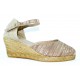 Espadrille jute serpent TONI PONS